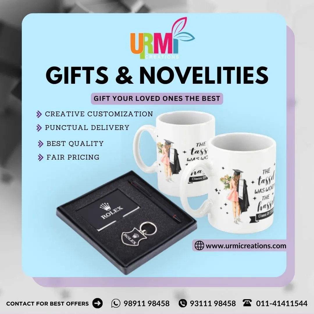 Urmi Creations: Unwrapping Joy with Exceptional Gift Novelties