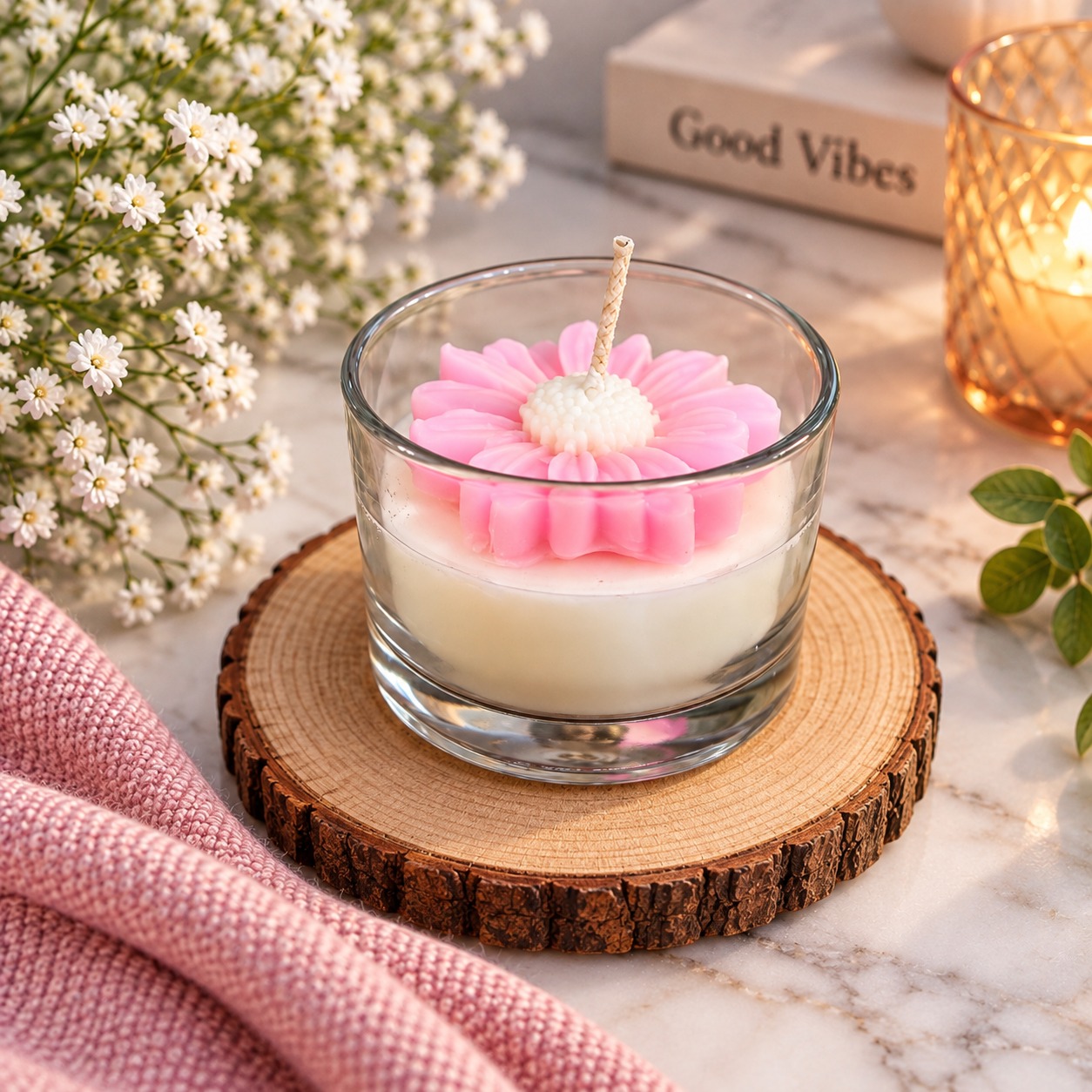 Blossom Glow Jar Candle