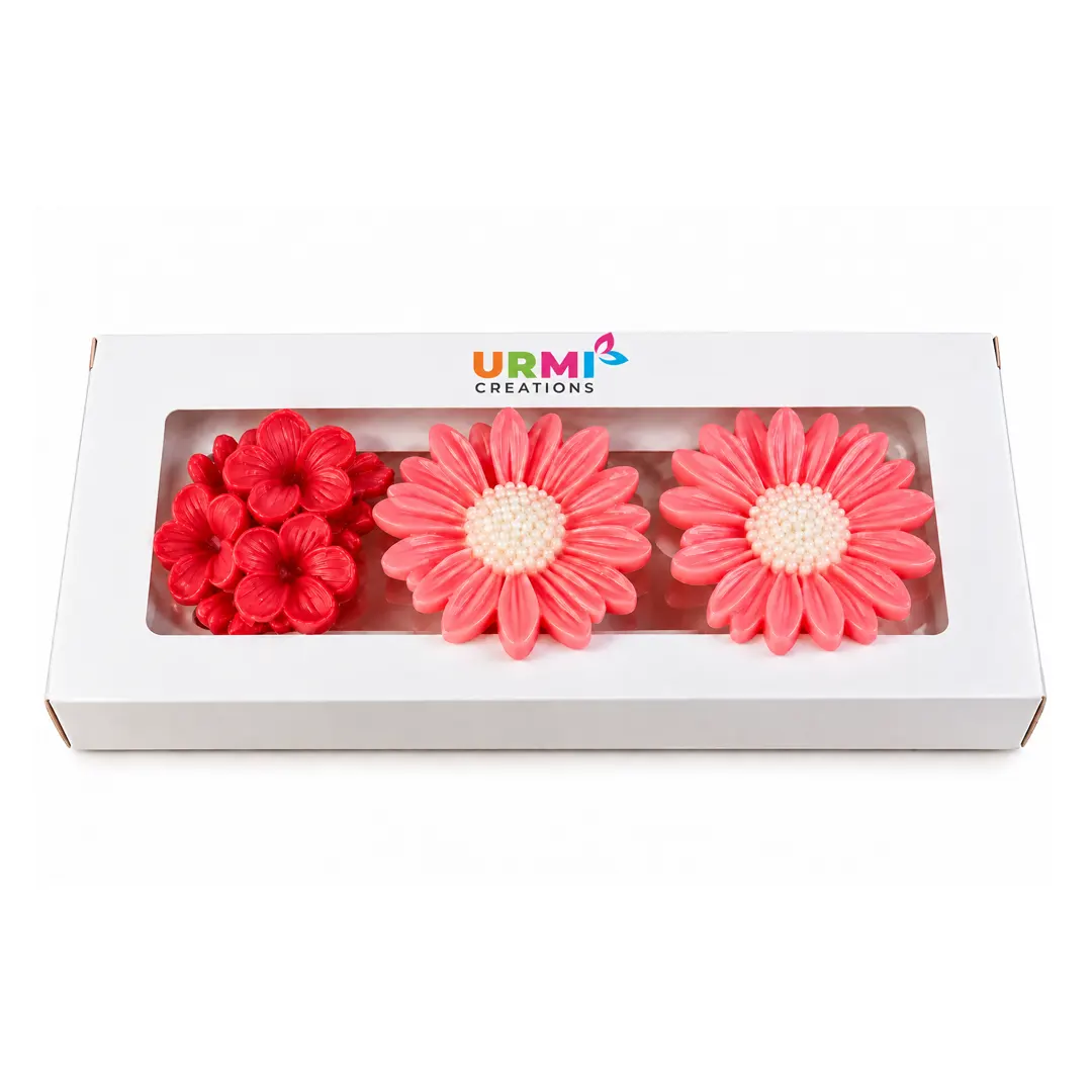 Floral Bliss Flower Candles 